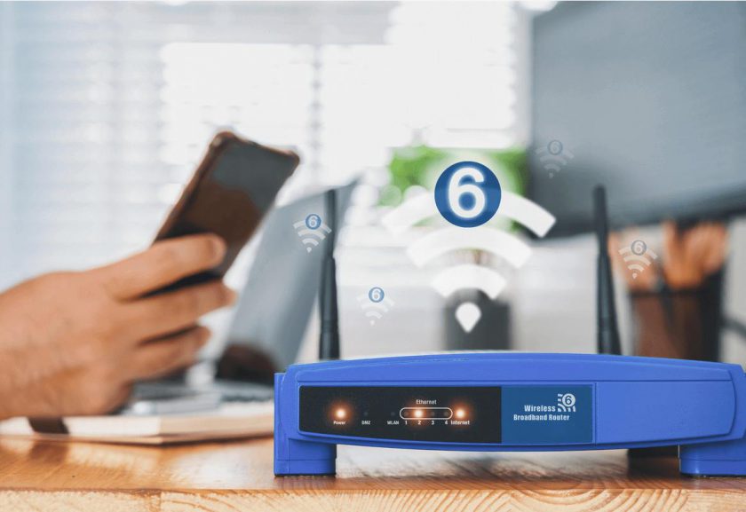 frequência de 6 GHz