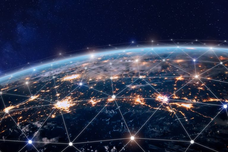 Internet via satélite