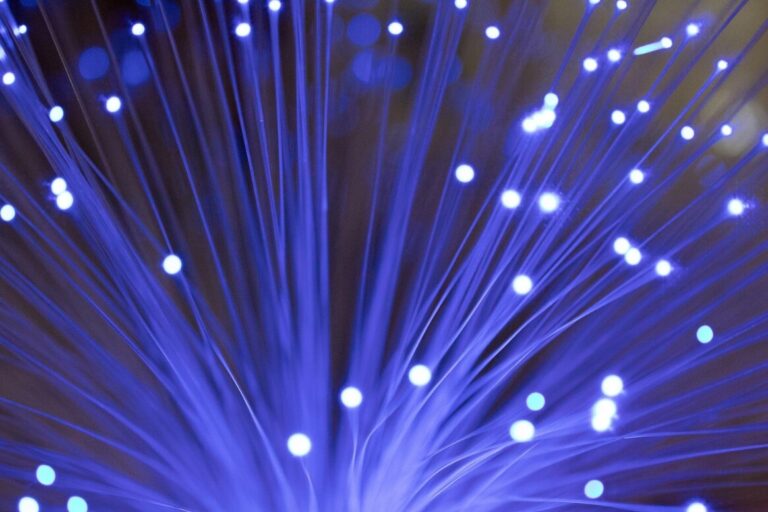 domicílios com fibra óptica